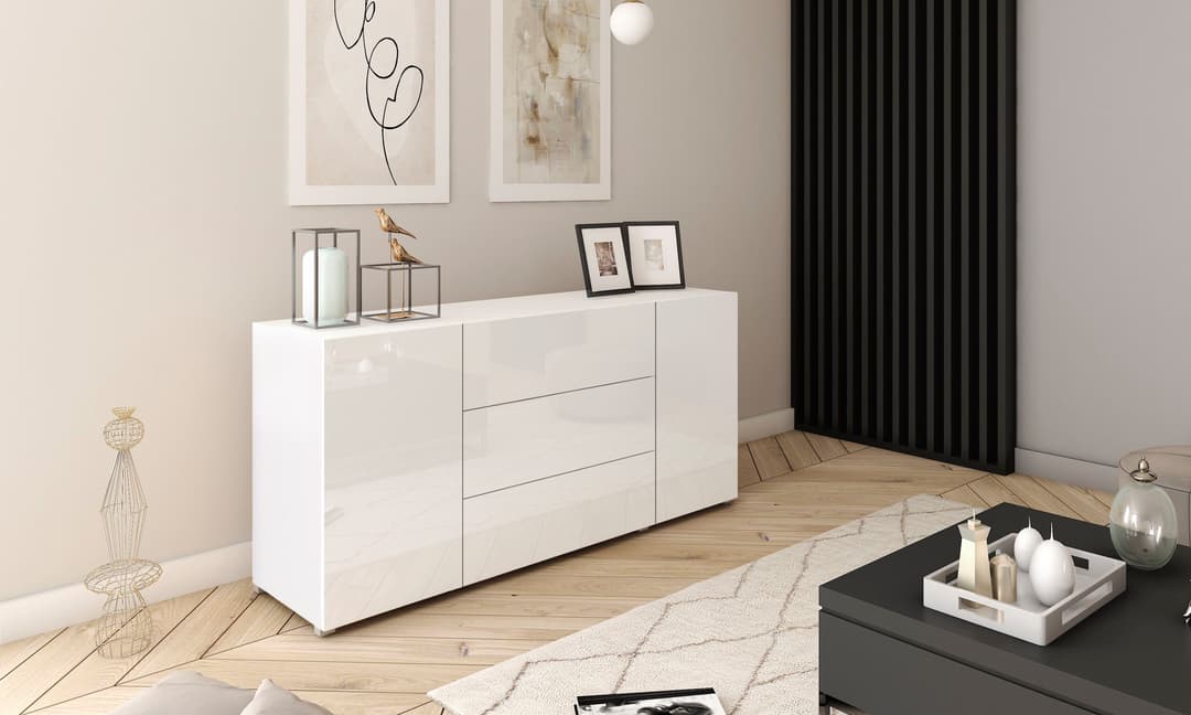 Home affaire Sideboard BERLIN | Weiß