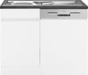 OPTIFIT Spülenschrank Roth | Weiß 2