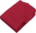 SETEX Bettlaken Feinbiber Melange Spannbetttuch | Rot
