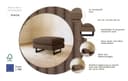 Home affaire Polsterhocker Pinto | Braun 3