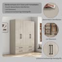 OTTO home Kleiderschrank Sylt | Beige 3