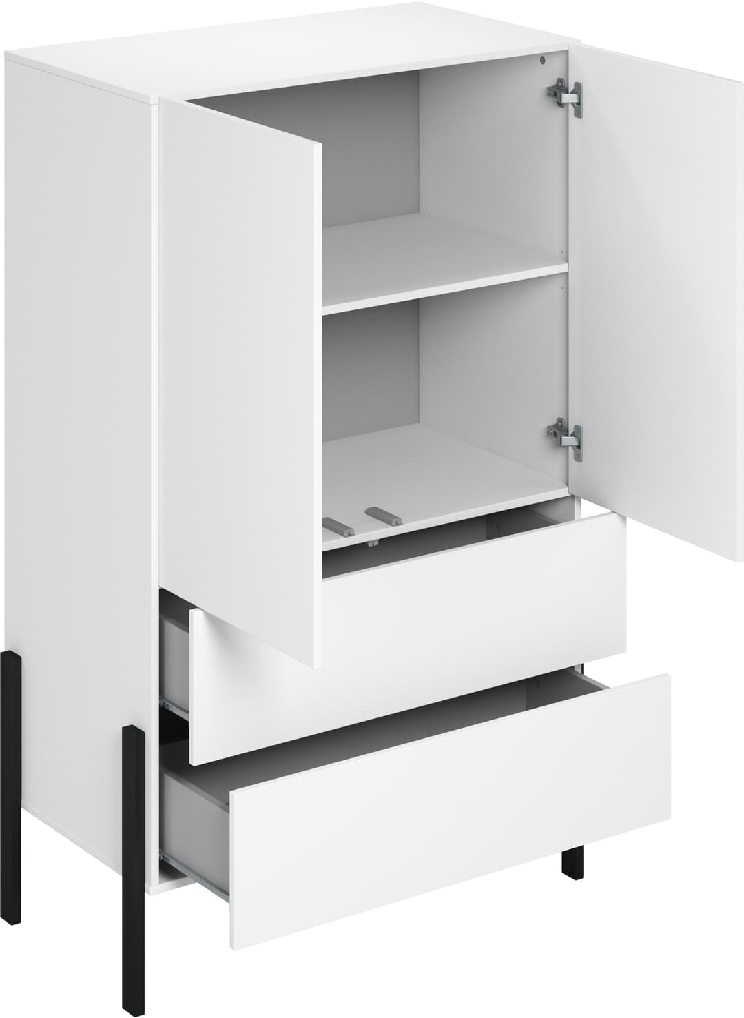 OTTO home Wäscheschrank Jukon | Weiß