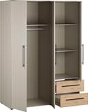 FORTE Kleiderschrank Mokkaris | Holztöne 5