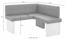 massivline&more Eckbank Anna 2 | Grau