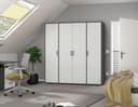 rauch Kleiderschrank VOYAGER | Weiß 2