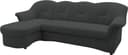 DOMO collection Ecksofa Flores | Grau 5