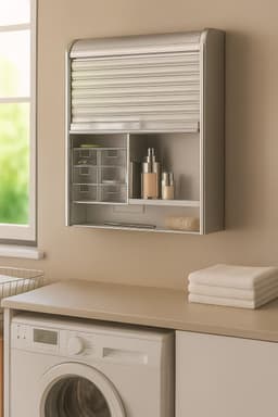 Bischof Medizinschrank Salus | Silber