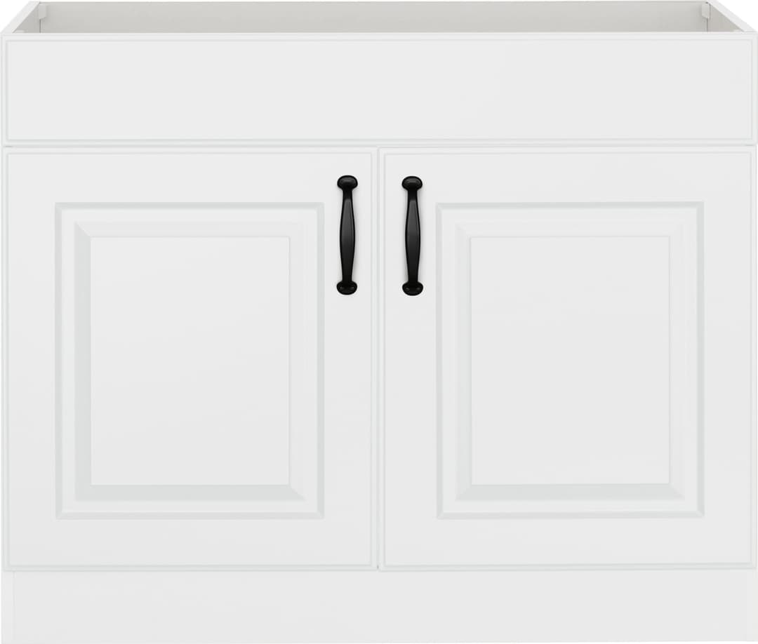 wiho Küchen Spülenschrank Erla | Weiß