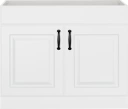 wiho Küchen Spülenschrank Erla | Weiß