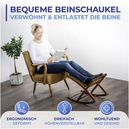 Maximex Fußhocker KOMFORT | Braun