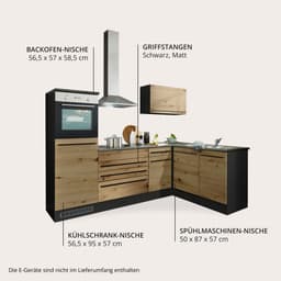 BASIC by Balculina Winkelküche Jazz | Holztöne