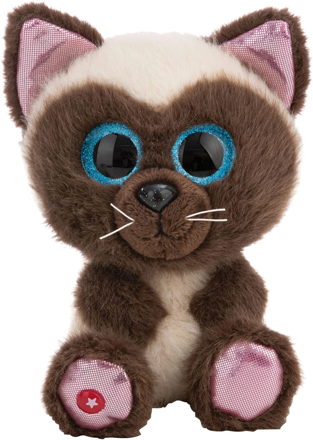 Nici Kuscheltier Glubschis Siamkatze Selma | Braun