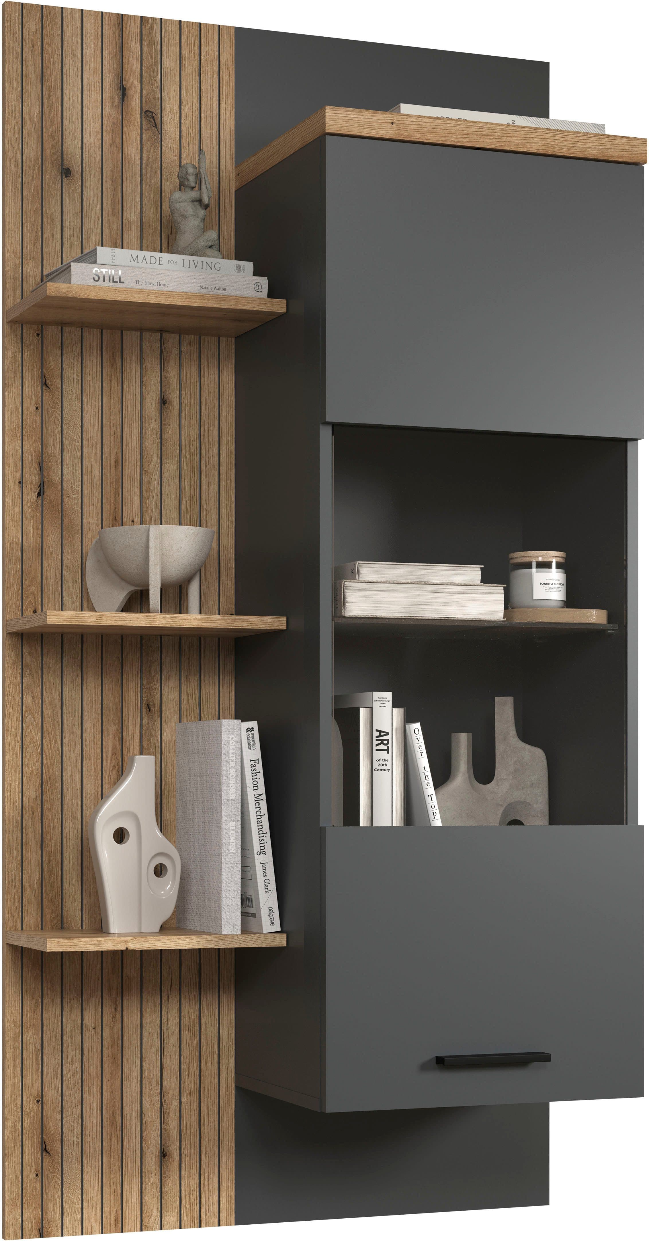 Home affaire Hängevitrine Bajo | Braun