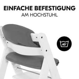 Hauck Highchair Pad Select Muslin | Grau