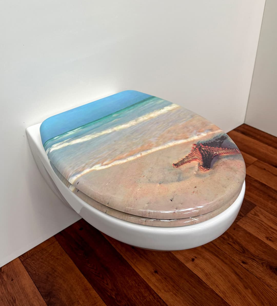 welltime WC-Sitz Classic Decor | Mehrfarbig