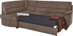 sit&more Ecksofa Pandora L-Form | Braun