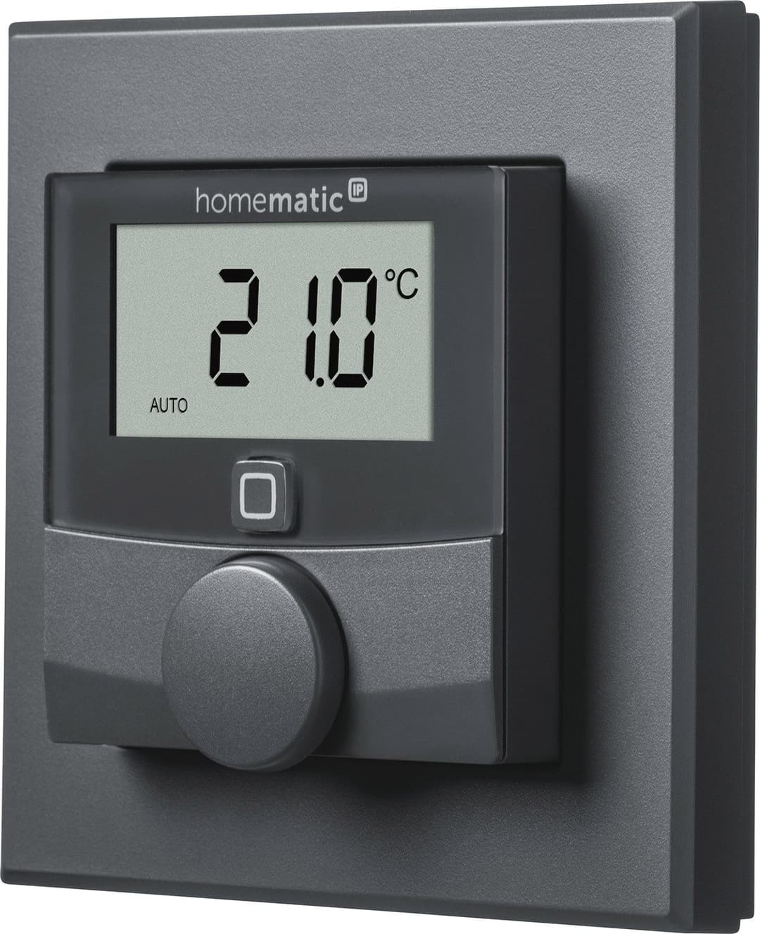 Homematic IP Heizkörperthermostat Wandthermostat mit | Grau