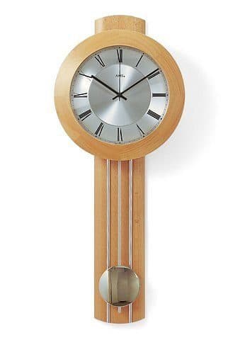 AMS Funk-Pendelwanduhr F5132/18 | Holztöne