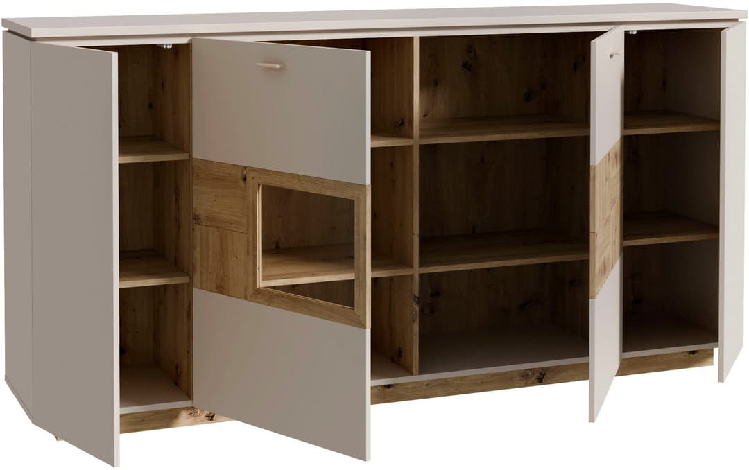 FORTE Highboard Louoto | Beige