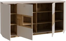 FORTE Highboard Louoto | Beige