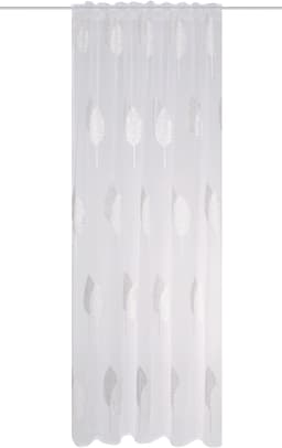 HOME WOHNIDEEN Gardine ALAVARO | Grau