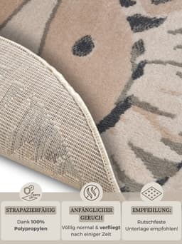 HANSE Home Kinderteppich Adventures Lion | Beige