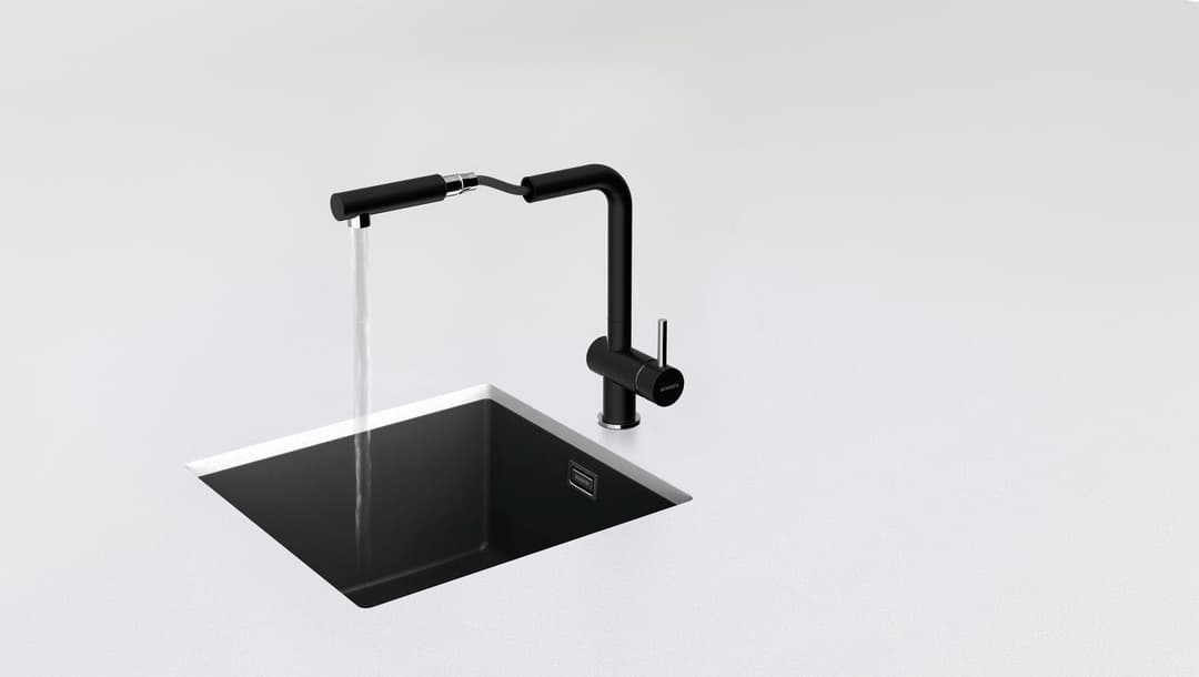 Schock Küchenarmatur EPOS SB | Schwarz