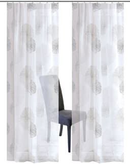 HOME WOHNIDEEN Vorhang RAWLINS | Grau