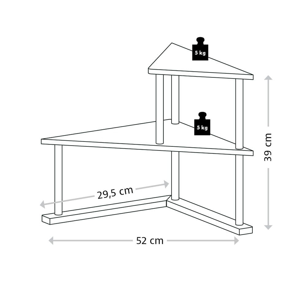 KESPER® Ablageregal | Holztöne