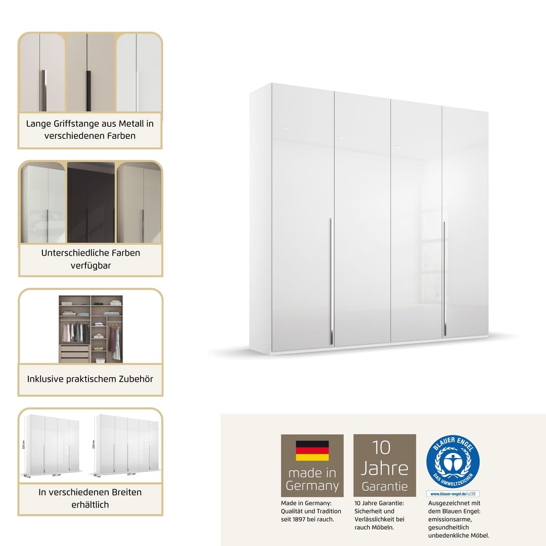 rauch MONTCLAR Kleiderschrank | Weiß