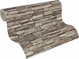 living walls Vliestapete Best of Wood`n Stone 2nd Edition | Braun