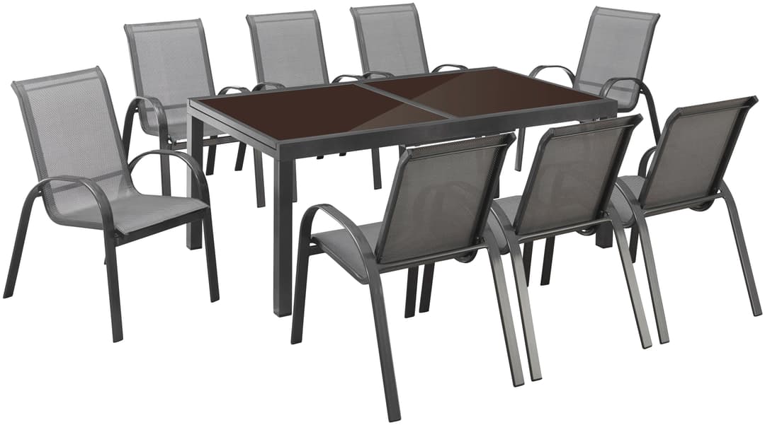MERXX Garten-Essgruppe Amalfi | Braun