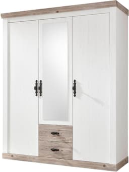 Home affaire Drehtürenschrank Florenz | Weiß