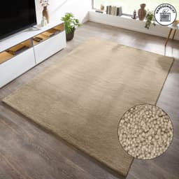 OTTO home Wollteppich Gabbo Natur | Beige
