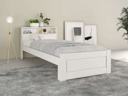 OTTO home FLAVION Massivholzbett | Weiß