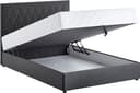 ATLANTIC home collection Boxbett "Benita" | Grau 3