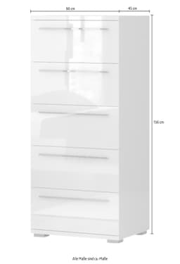 OTTO home Schubkastenkommode Piano | Beige
