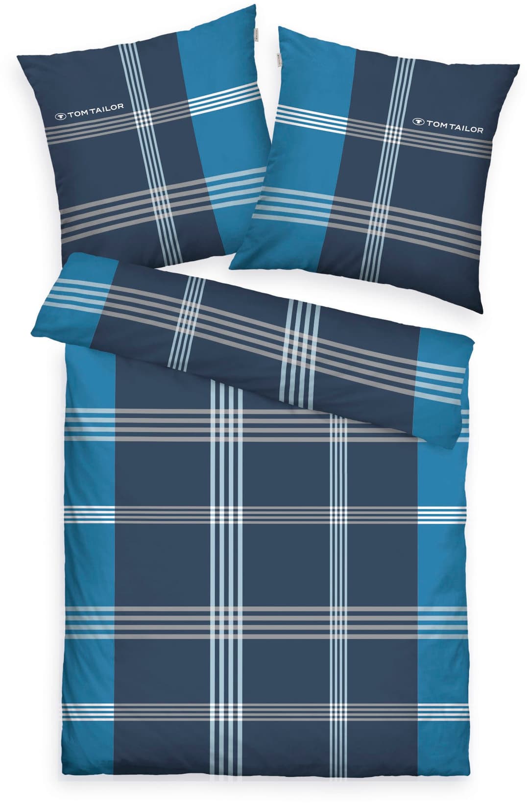 TOM TAILOR HOME Bettwäsche Ole | Blau