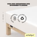 Schlafgut Spannbettlaken EASY JERSEY | Weiß