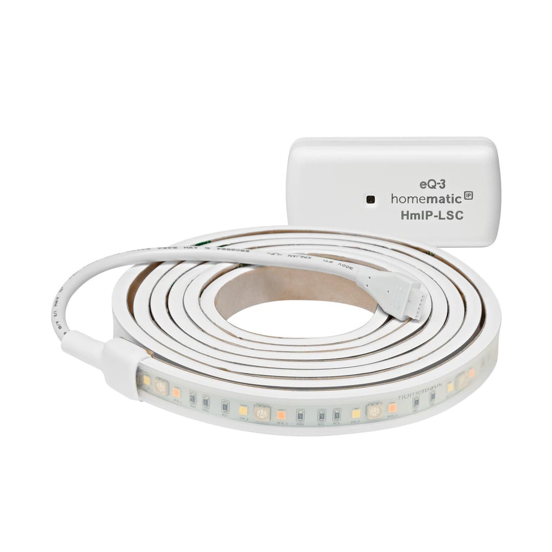 Homematic IP LED Stripe Lightstrip Set, 2 m | Weiß