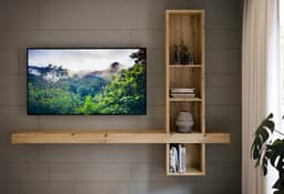 FORTE Hängeregal Louoto | Holztöne