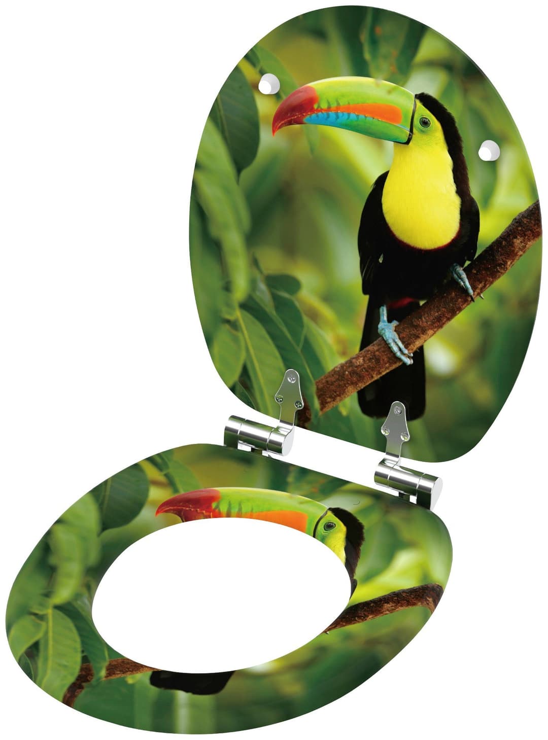 Sanilo WC-Sitz Toucan | Mehrfarbig
