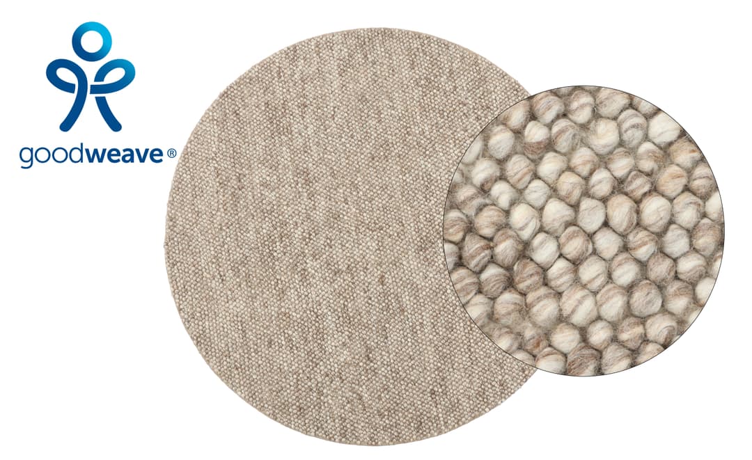 OTTO home Wollteppich Wolly | Beige