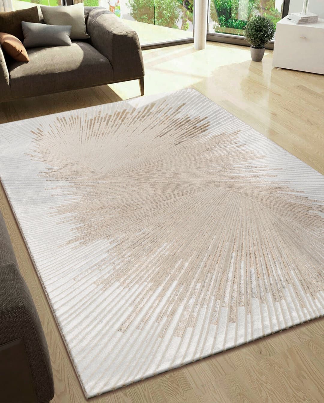 OTTO home Teppich Elora Kurzflor | Beige
