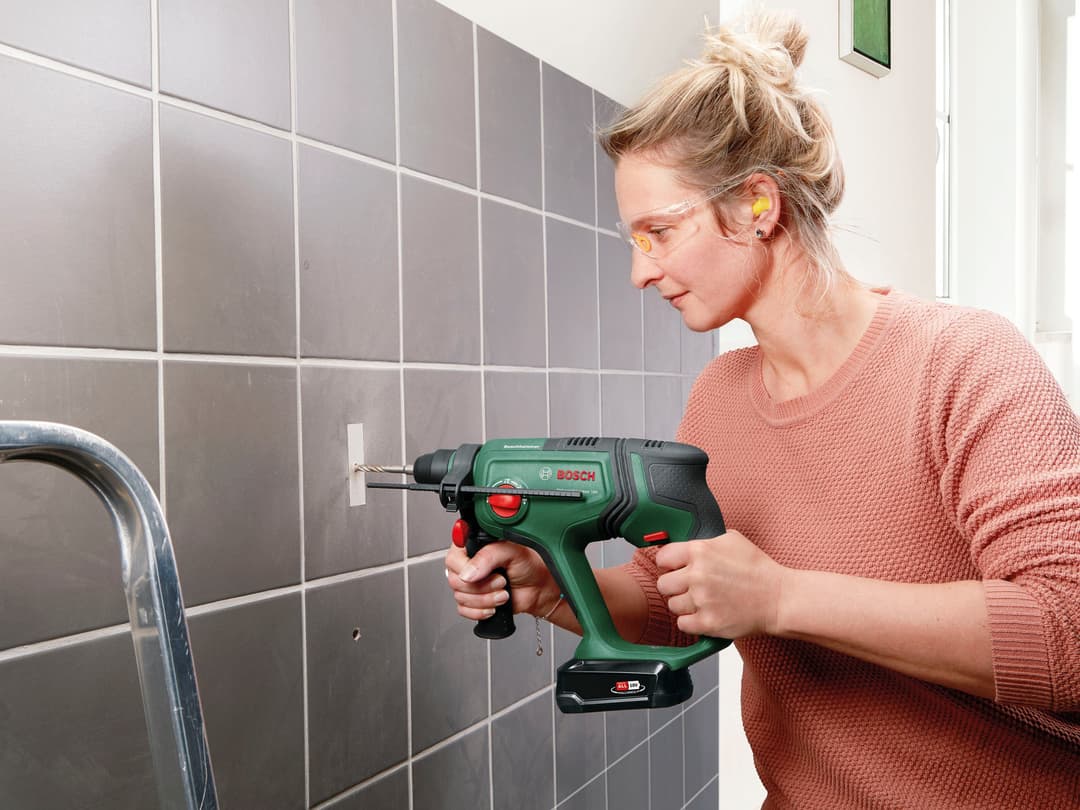 Bosch Home & Garden UniversalHammer Akku-Bohrhammer | Grün
