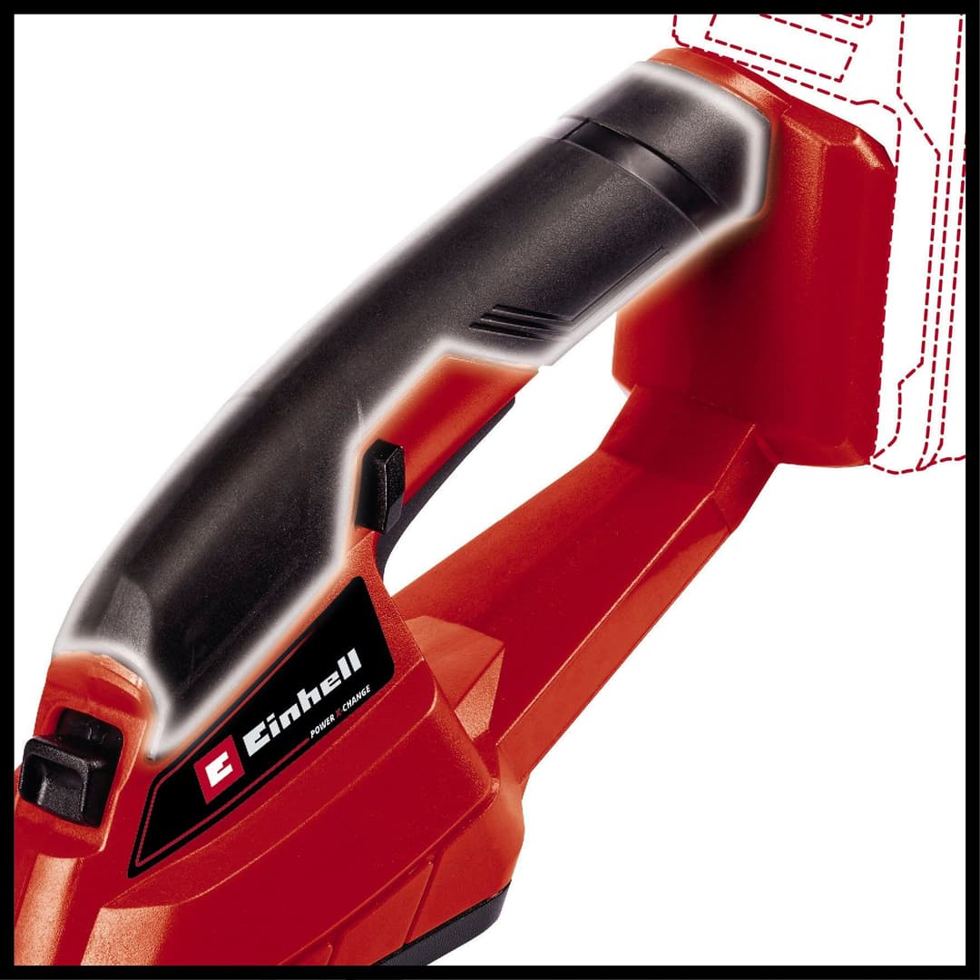 Einhell Akku-Grasschere GC-CG 18/1 Li-Solo | Rot