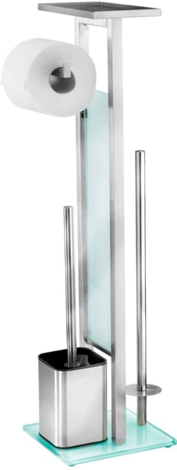 WENKO WC-Garnitur Debar | Silber