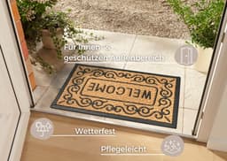 HANSE Home Mix Mats Fußmatte | Braun