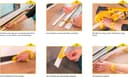 SCHELLENBERG PVC-Flachleiste | Weiß 5