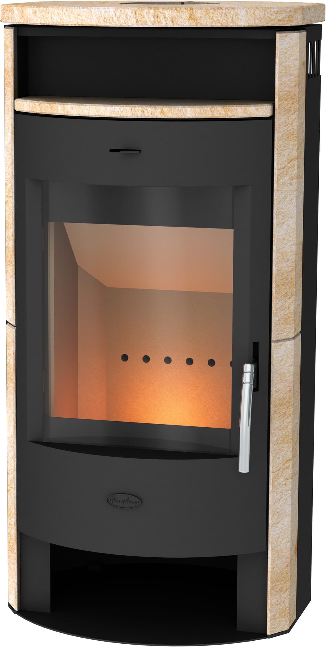 Fireplace Kaminofen Heathus MAIA Sandstein Exklusiv | Braun